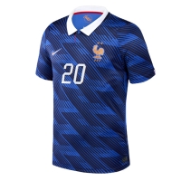 Camiseta Francia Desire Doue #20 Primera Equipación Replica Mundial 2026 mangas cortas